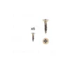 1 kit composés de 6 vis 4X18 mm galvanisé Florence antique