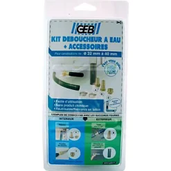 Kit déboucheur à eau canalisation Geb ø32-40 mm