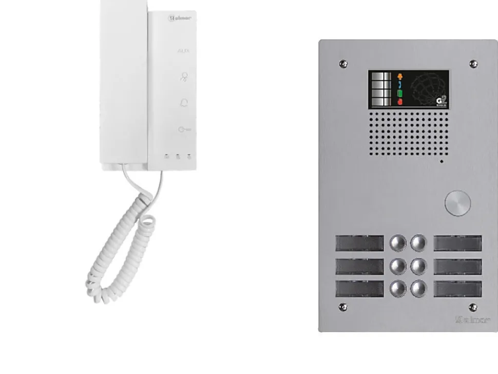 Kit interphone avec 5 combinés GOLMAR Collectif
