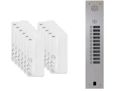 Kit interphone 1 rangée avec 11 combinés URMET Collectif