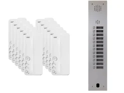 Kit interphone 1 rangée avec 12 combinés URMET Collectif