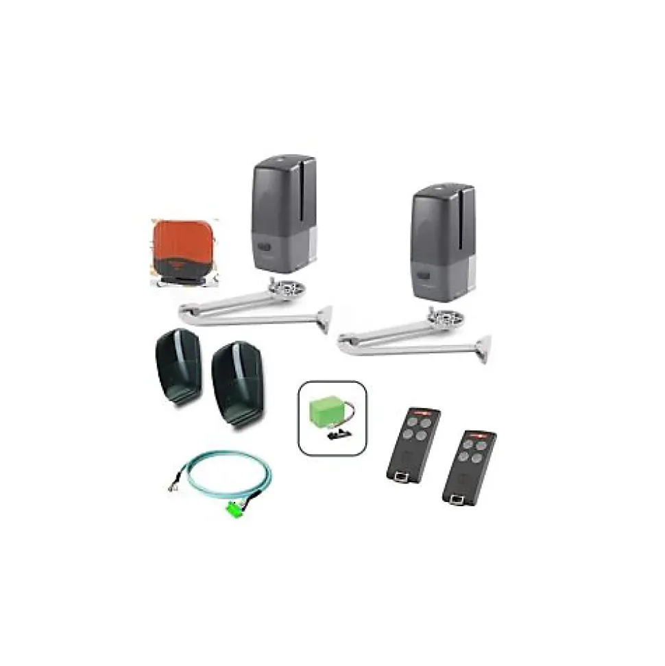 Kit motorisation pour portail battant 400kg 24V - CARDIN - BL3924MCB