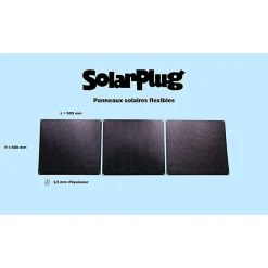 Kit panneau solaire souple, 405W SOLARPLUG