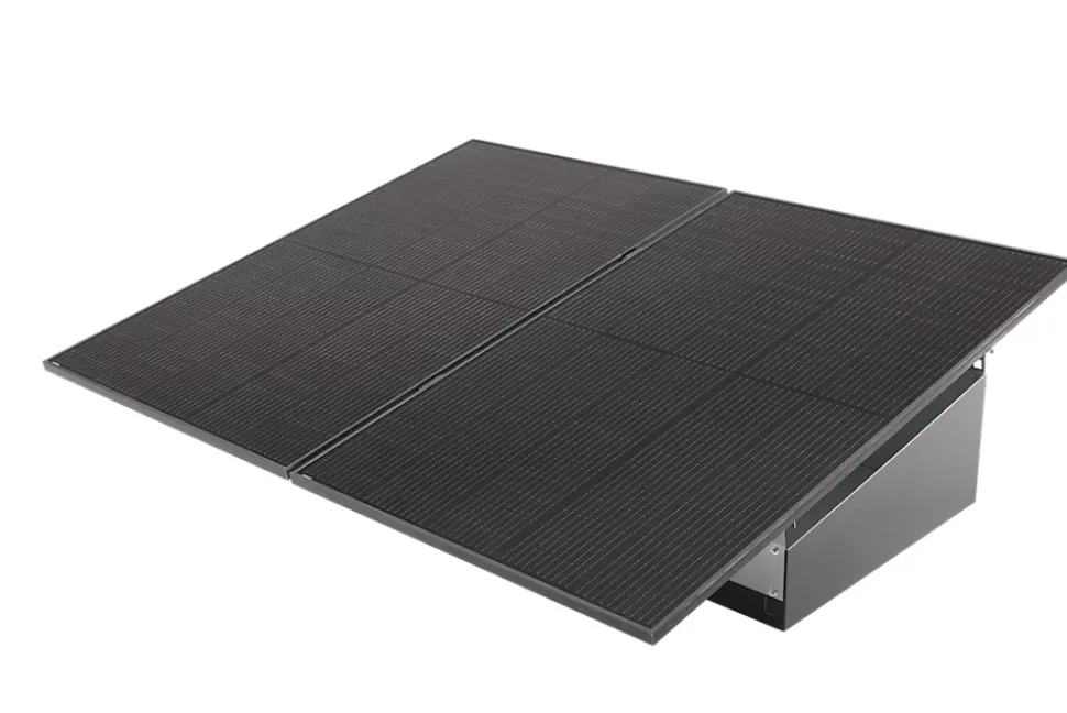 Kit panneau solaire Ultrawatt avec fixation pour toiture terrasse 7650W