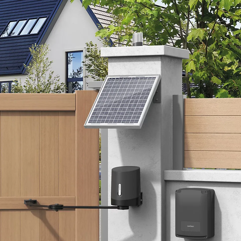 Kit solaire universel pour motorisation de portail 12V et 24V Avidsen