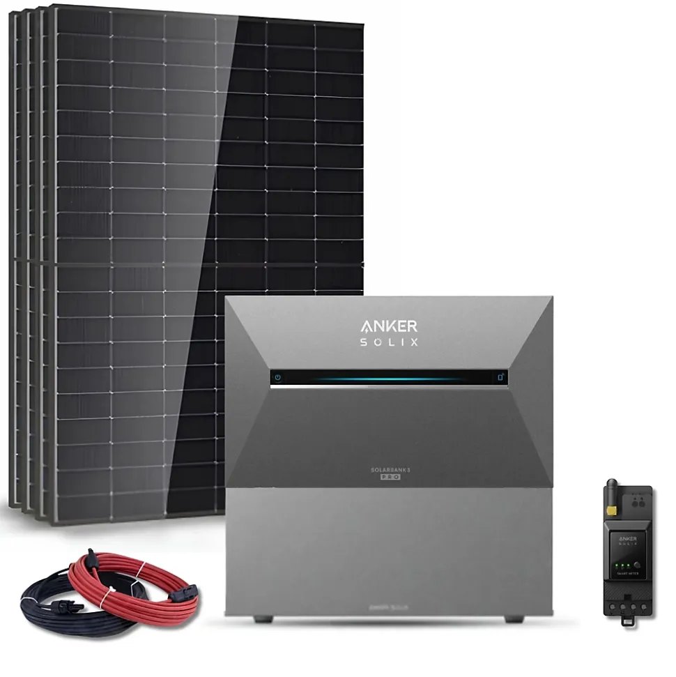 Kit solaire 1820Wc DMEGC - Batterie Anker 5,36 kWh