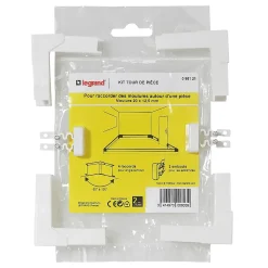 Kit tour de pièce pour moulure 20 x 12,5 mm Legrand