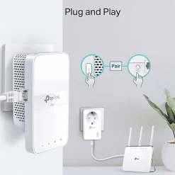 Kit 2x CPL AV1000 Gigabit WiFi AC1200 avec prise gigogne TP-Link
