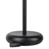 Lampe de table à accu PASI intérieur extérieur métal plastique noir intensité variable tactile fonction mémoire hauteur 26cm