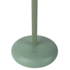 Lampe de table à accu PASI intérieur extérieur métal plastique rose intensité variable tactile fonction mémoire hauteur 26cm