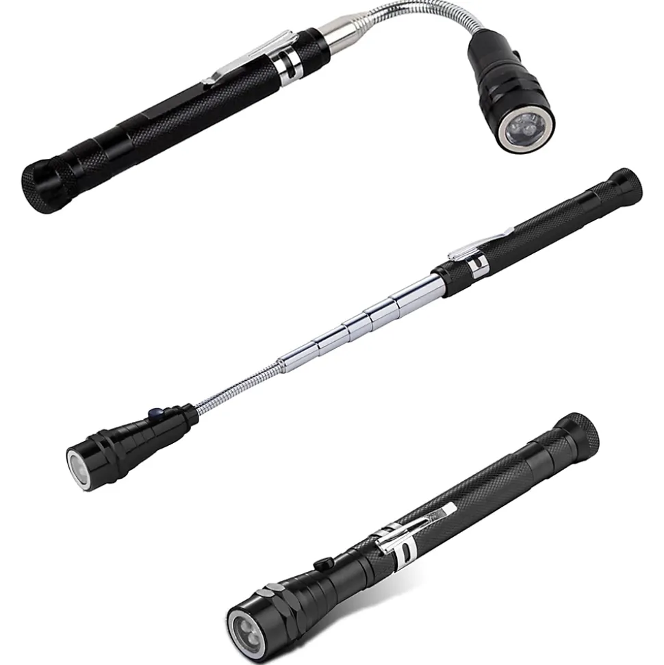 Lampe frontale FISHTEC Télescopique Tête Flexible et Orientable