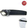 Lampe frontale 3W LED COB à piles