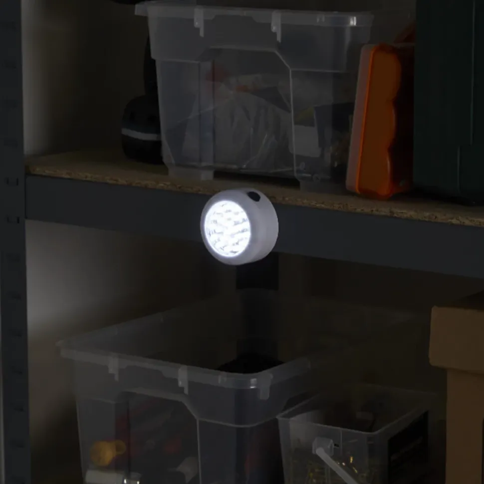 Lampe LED magnétique ronde blanche Diall 68 lumens