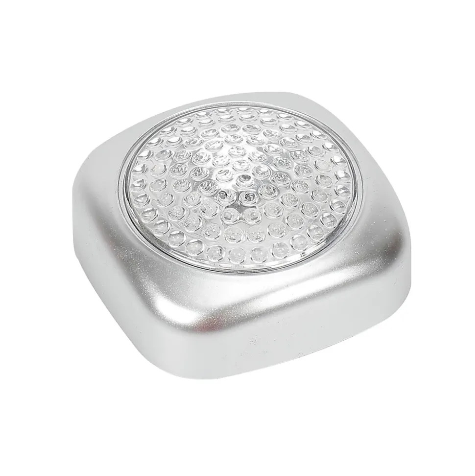 Lampe poussoir Diall 10 lumens, lot de 3