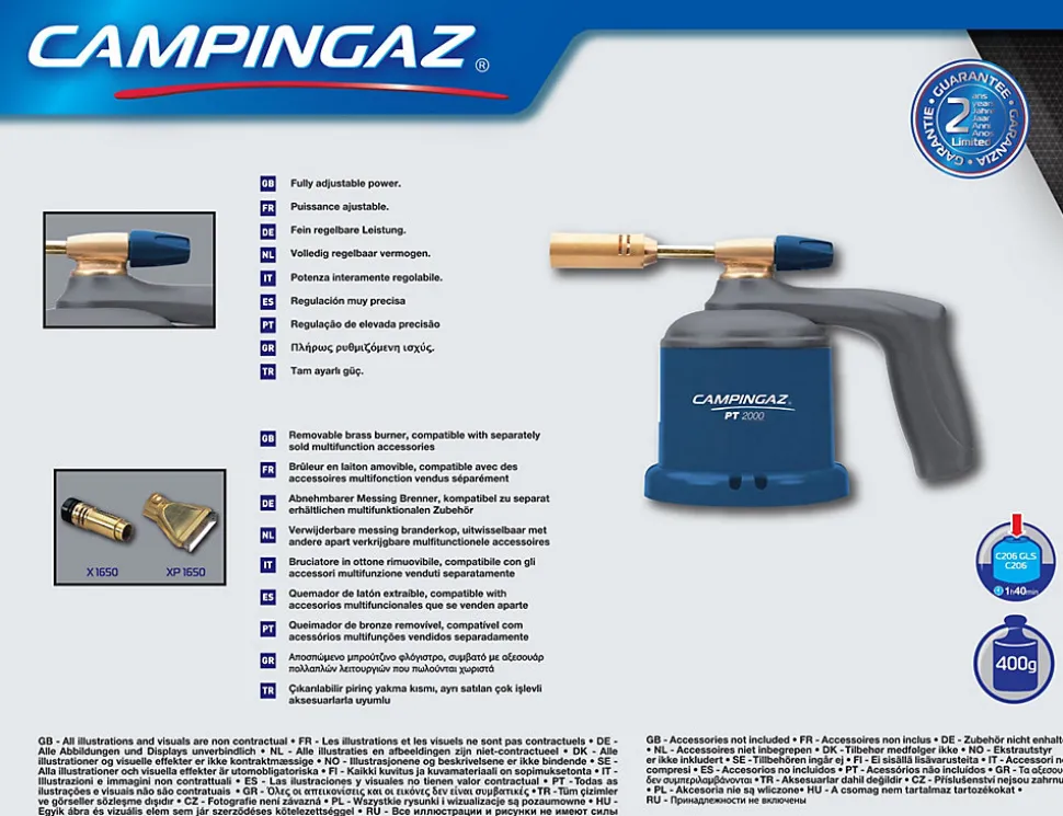 Lampe à souder butane Campingaz PT 2000