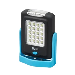 Lampe torche LED 2 fonctions Diall 220 lumens bleu