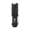 Lampe torche LED 60 lumens Diall autonomie 1h30 fonctionne avec 1 pile AA (LR6)