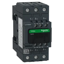 Lc1d50af7 Schneider - Contacteur Tripolaire - 3no - 50a - Bobine 110vca - Everlink Et Auto - Tesys Lc1d50