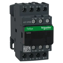Lc1dt25p7 Schneider - Contacteur Tétrapolaire - 4no - 25a - Bobine 230vca - Vis étrier - Tesys Lc1dt2