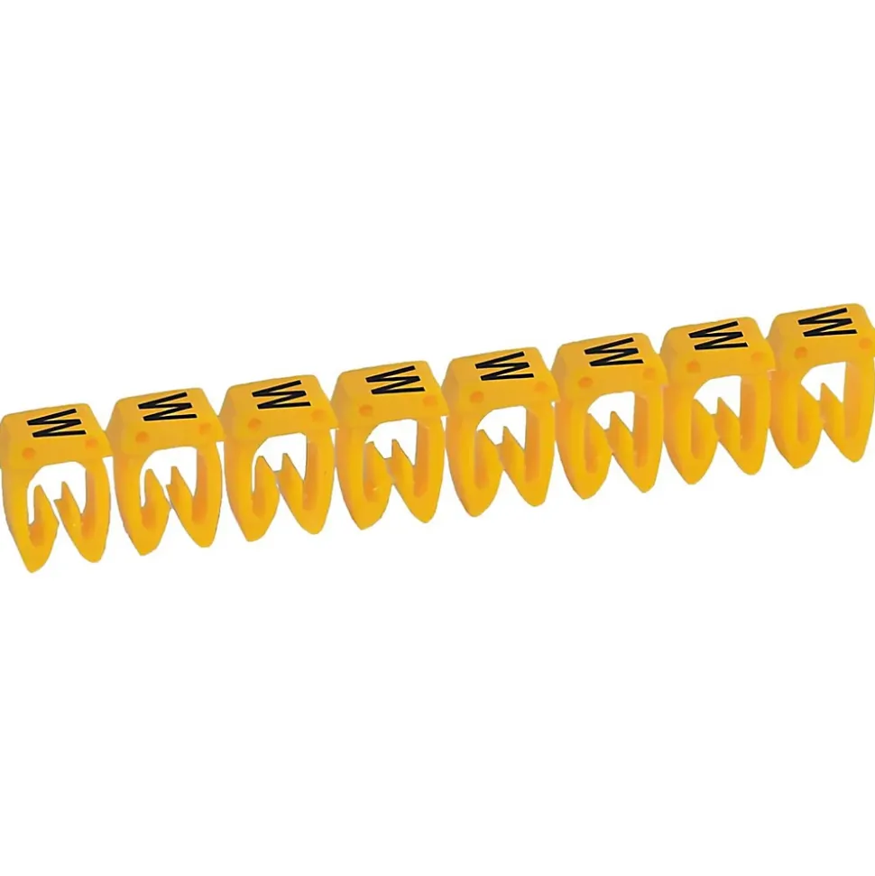 038352 Legrand - Boite De 300 Repères Cab 3 Pour Fils 1,5mm² à 2,5mm² - Marquage Lettre W