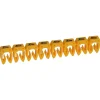 038224 Legrand - Boite De 1200 Repères Cab 3 Pour Fils 1,5mm² à 2,5mm² - Marquage Chiffre 4 Jaune