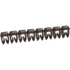 038221 Legrand - Boite De 1200 Repères Cab 3 Pour Fils 1,5mm² à 2,5mm² - Marquage Chiffre 1 Brun