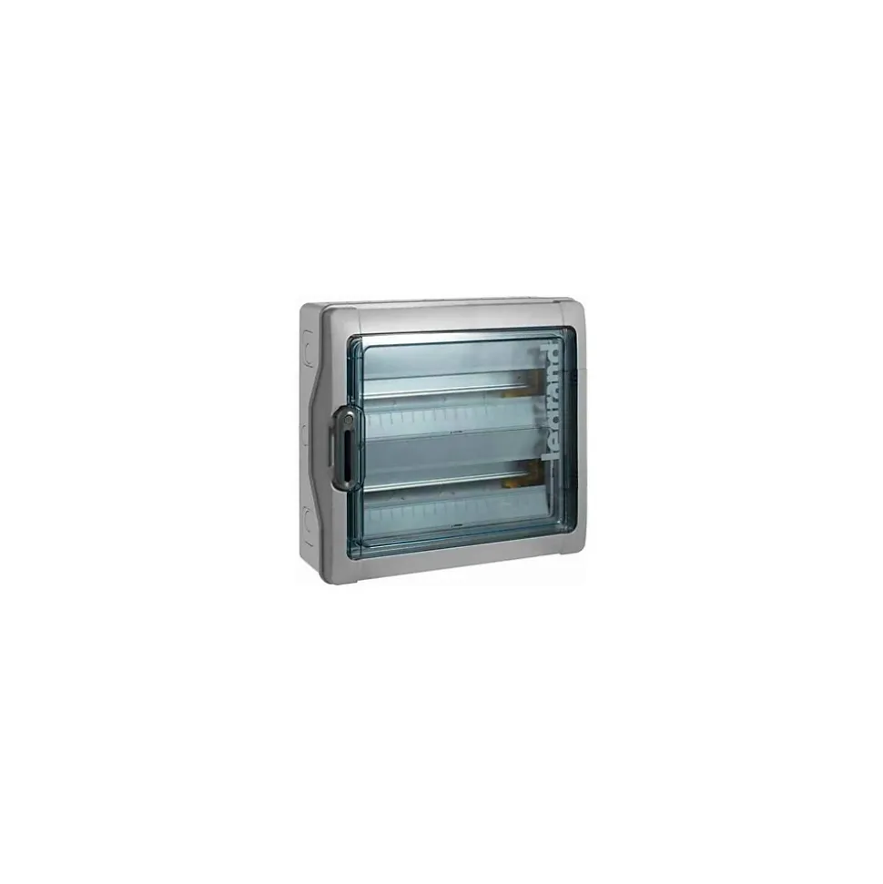 601986 Legrand Coffret Plexo3 étanche Ip65 - 2 Rangées 18 Modules - Embouts à Perforation Directe Non Montés