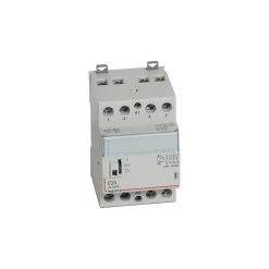 412557 Legrand - Contacteur Jour Nuit Triphasé 4p Bobine 230v - 63a - Contact 4nf - 3 Modules