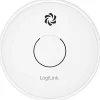 LogiLink détecteur de fumée SC0015 à pile 9 V, alarme 85 dB, capteur photoélectrique, montage mural ou plafond