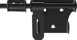 Loquet de porte extérieur, loquet de porte extérieur en acier inoxydable, noir