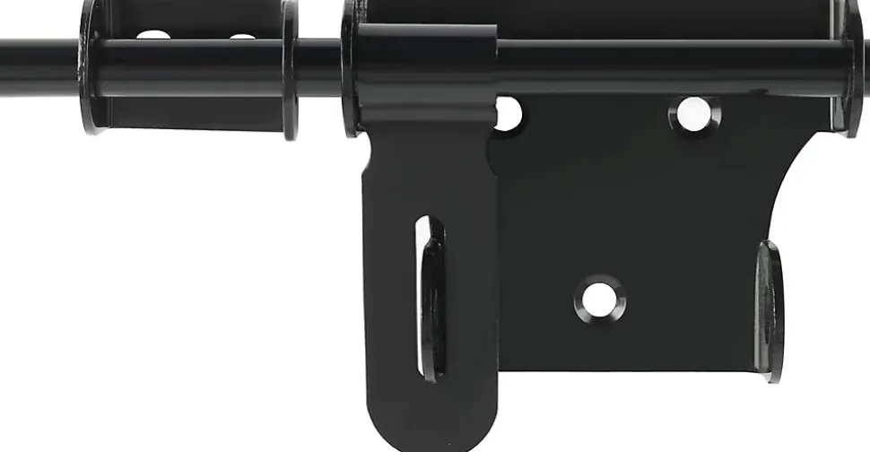 Loquet de porte extérieur, loquet de porte extérieur en acier inoxydable, noir