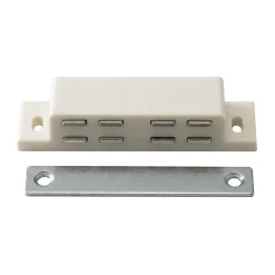 Loqueteau Blanc 12 kg entraxe 59mm Diall
