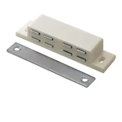 Loqueteau Blanc 12 kg entraxe 59mm Diall
