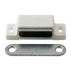 Loqueteau blanc 4 kg entraxe 34 mm vendu par 2