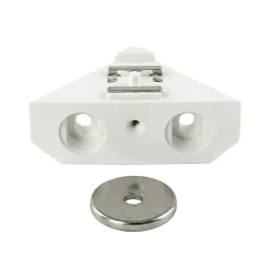 Loqueteau blanc 4 kg entraxe 22 mm Diall
