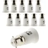 Lot de 10 adaptateurs de douille B22/E27 - Zenitech
