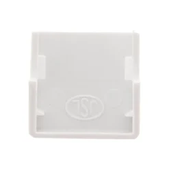 Lot de 2 angles extérieurs 20 x 10mm - Blanc - Zenitech