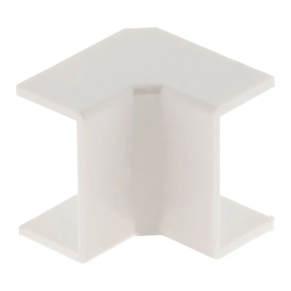 Lot de 2 angles intérieurs 20 x 10mm - Blanc - Zenitech