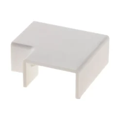 Lot de 4 angles plats 20 x 10mm - Blanc - Zenitech