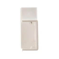 Lot de 4 angles plats 20 x 10mm - Blanc - Zenitech