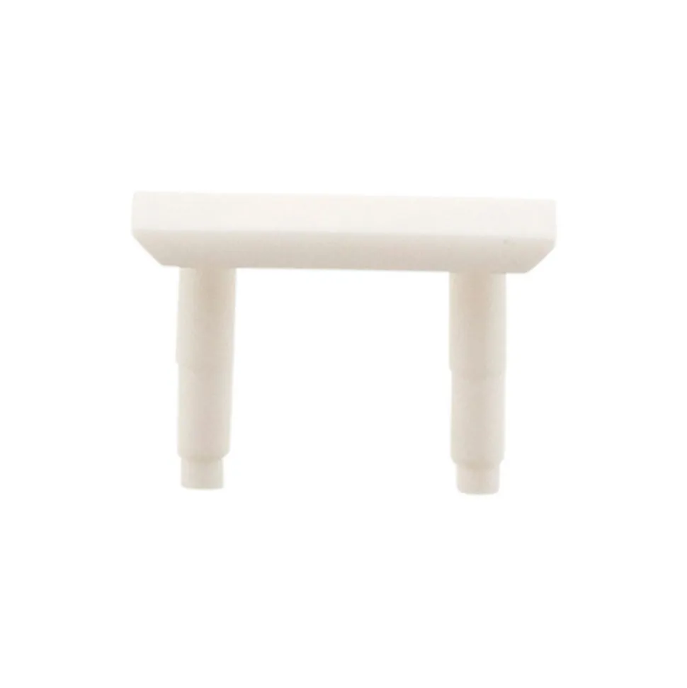 Lot de 6 caches prises 2P/2P+T 6A ou 16A - Blanc - Zenitech