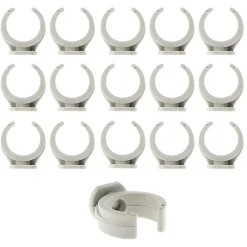 Lot de 150 clips diamètre 25mm sans chevilles - Zenitech