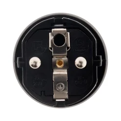 Lot de 10 fiches caoutchouc mâles 16A 2P+T - Zenitech