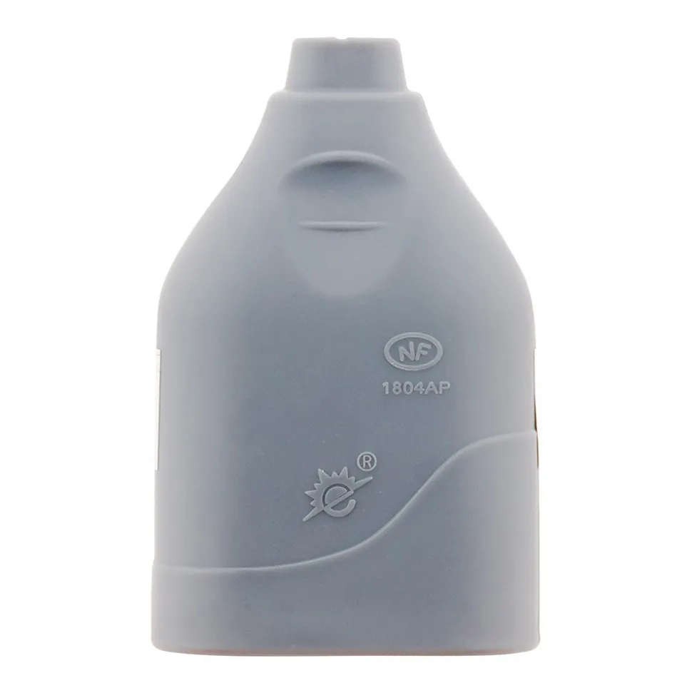 Lot de 10 fiches femelles 2P 6A - Gris - Zenitech