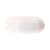 Lot de 10 fiches mâles 2P 6A latérales - Blanc - Zenitech