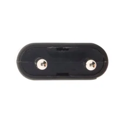 Lot de 10 fiches mâles 2P 6A - Noir - Zenitech