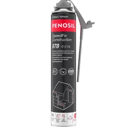 Lot de 12 Mousses colle universelle SpeedFix Construction 878 pistolable 690ml PENOSIL