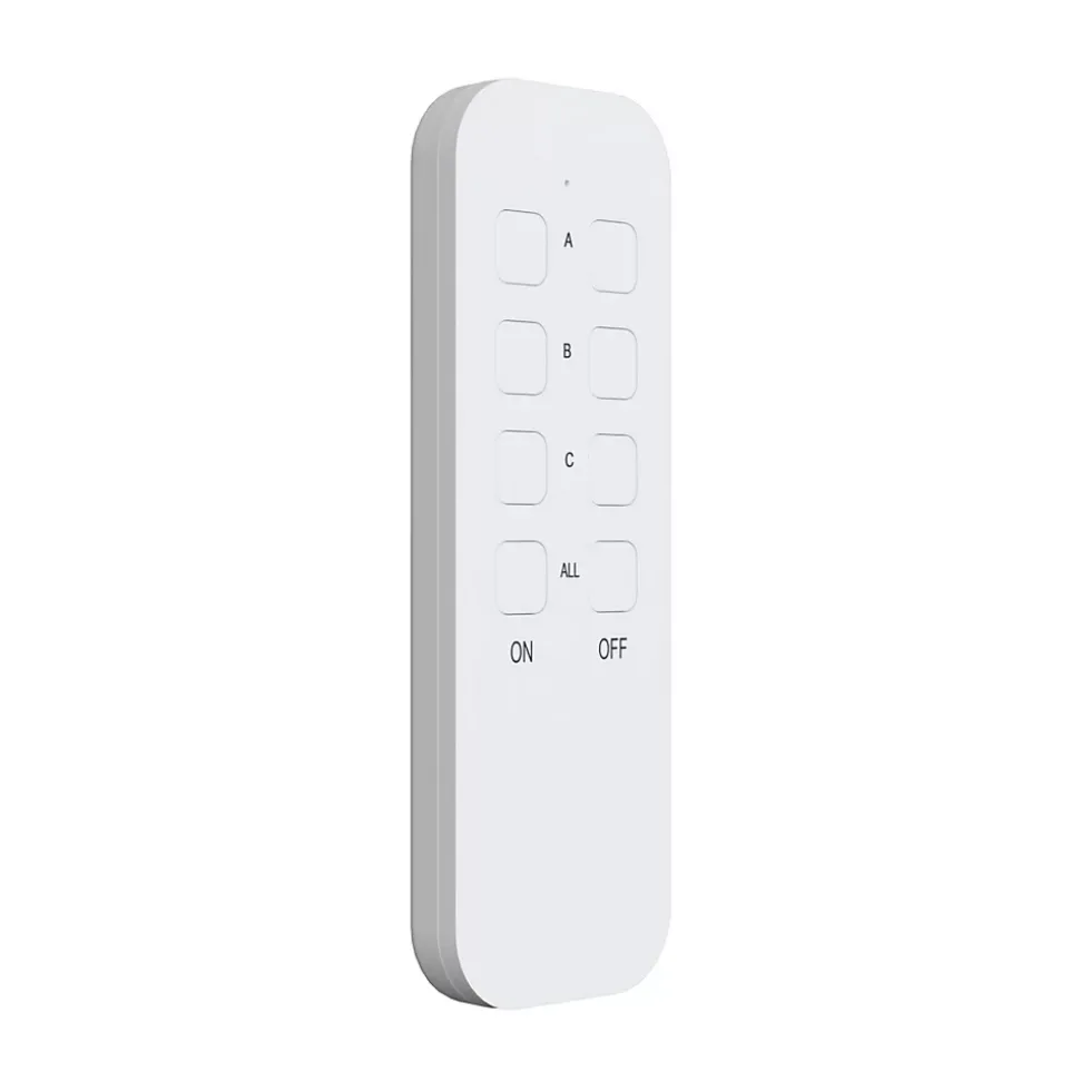 Lot de 3 Prises intérieures 3680W connectées Wifi + Radio fréquence+ 3 Interrupteurs ON/OFF + Télécommande Sans Fil