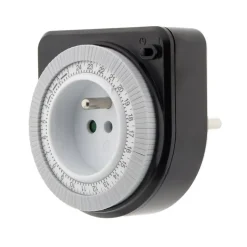 Lot de 2 programmateurs mécaniques - Noir - Otio