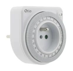 Lot de 2 programmateurs mécaniques - Blanc - Otio